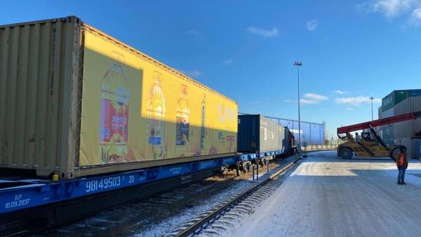 СвЖД организовала перевозку пищевой продукции из Екатеринбурга в Китай  в рамках ускоренного контейнерного сервиса «Агроэкспресс» - Фото 1
