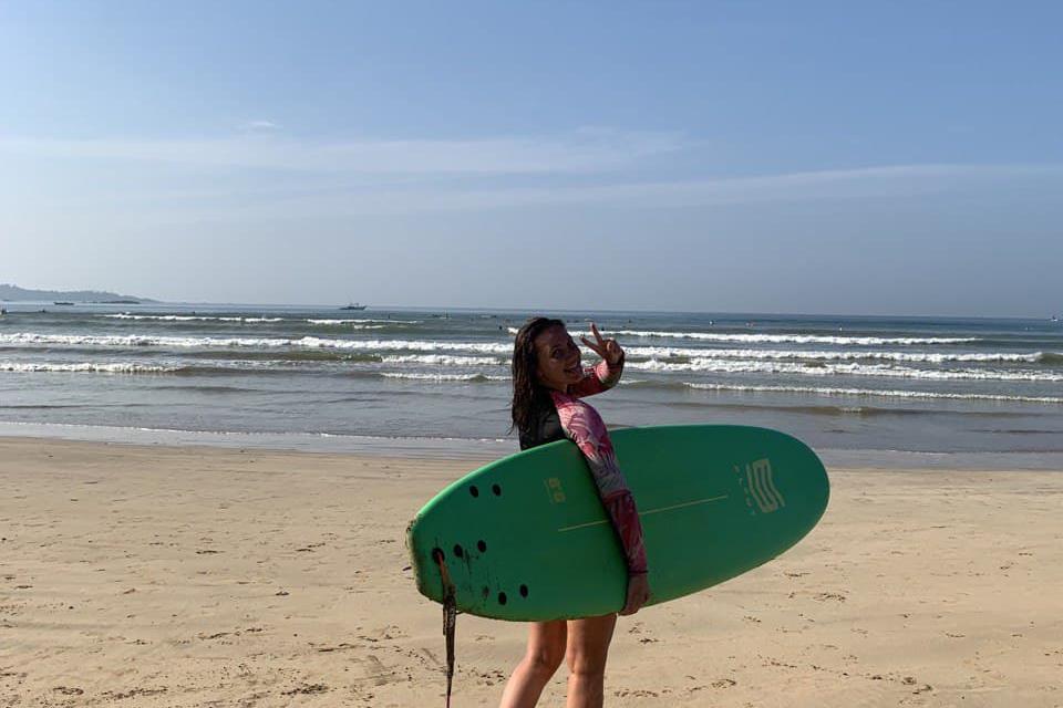 Екатерина Кунникова, журналист: «Сноуборд заставляет полюбить зиму, а сёрфинг — ещё больше ценить лето». В Екатеринбурге +2 и снег - Фото 1