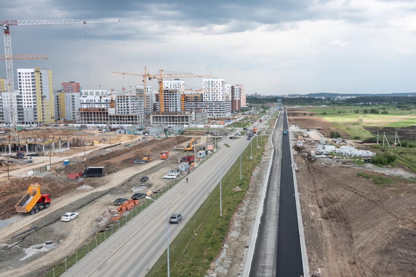 Первая очередь трамвайной линии в Солнечный, деньги на которую привлек Евгений Куйвашев, будет сдана в начале 2024 года - Фото 1