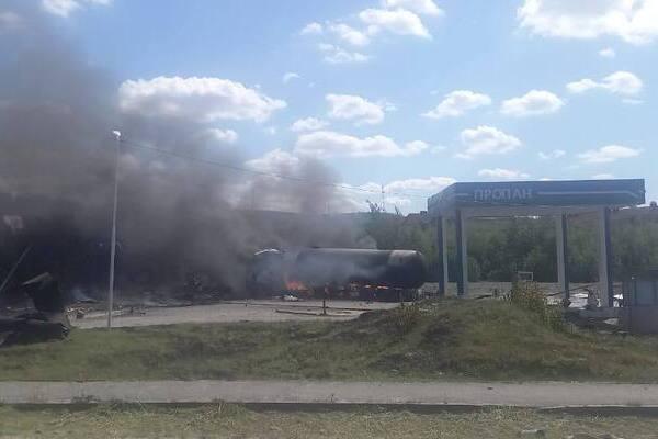 В Талице произошел взрыв на газовой заправке - Фото 1