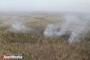 На Среднем Урале за выходные потушили 16 лесных пожаров