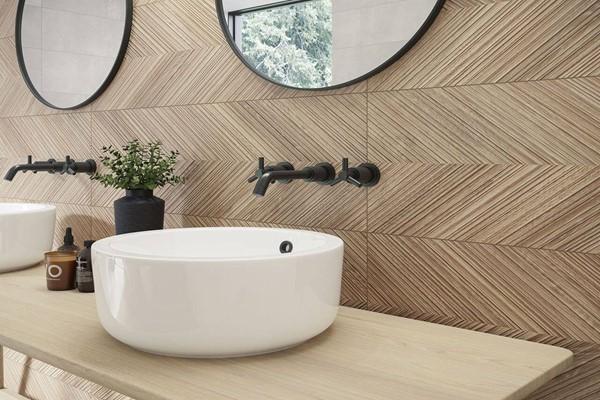 Плитка под дерево на стену - область применения и преимущества  - Фото 1