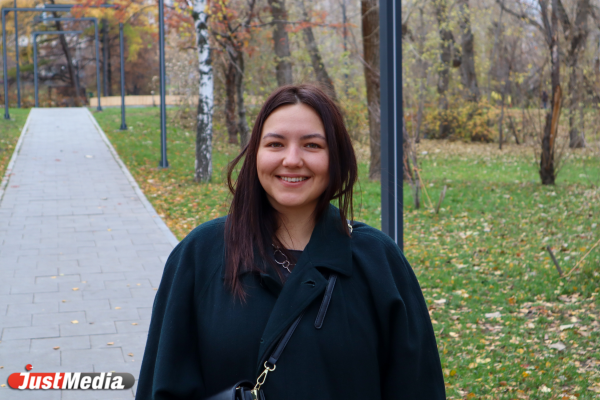 Анна Кинева, маркетолог: «Очень интересно наблюдать за тем, как меняются сезоны». В Екатеринбурге +1 градус