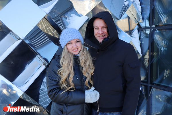 Александра Клементьева и Дмитрий Татаринов: «Любим Екатеринбург при любой погоде». В Екатеринбурге -12 градусов