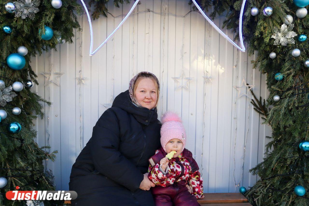 Ольга Вагизянова, мама в декрете: «Люблю зиму за возможность покататься на горках». В Екатеринбурге -7 градусов - Фото 1