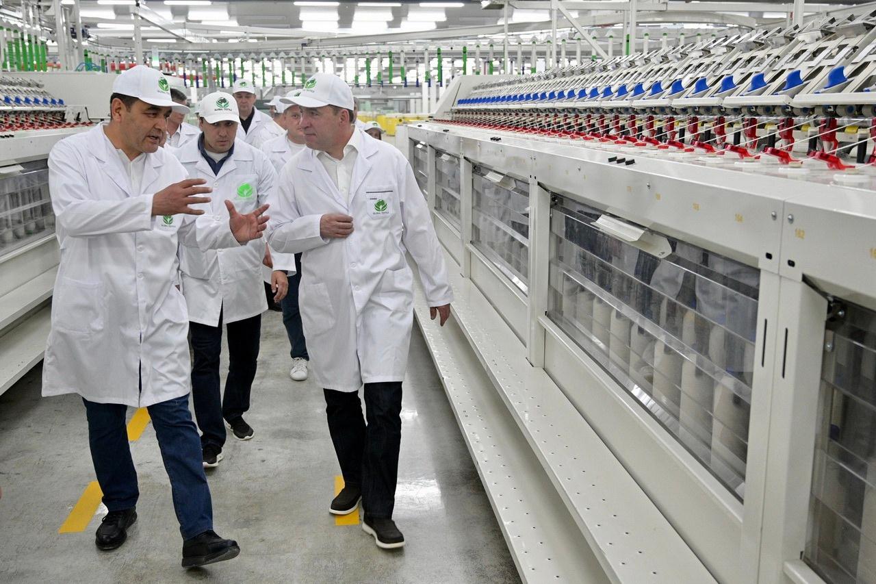 Евгений Куйвашев осмотрел заводы Узбекистана, которые могут сотрудничать со Средним Уралом - Фото 1