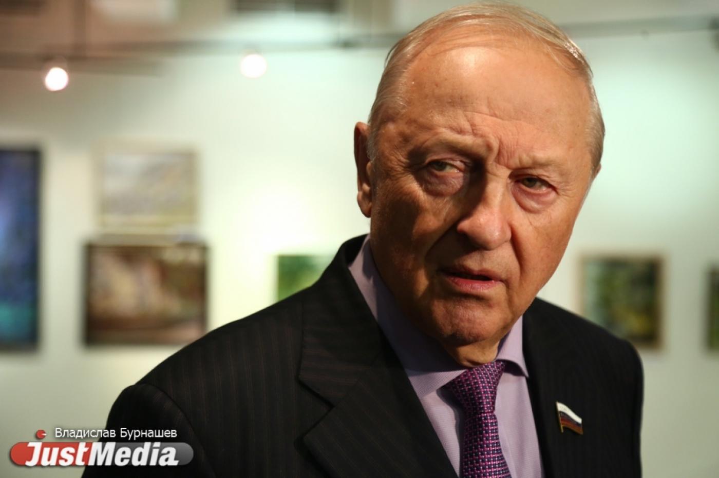 Эдуард Россель о пожарах: «Это большое несчастье для Свердловской области» - Фото 1