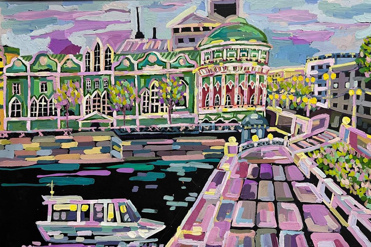 Рисунок школьника появится на юбилейном конверте к 300-летию Екатеринбурга - Фото 1