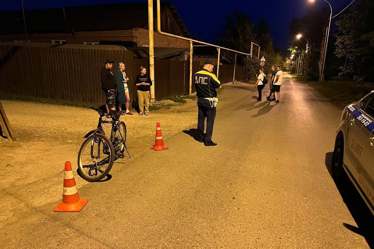 В Шабрах Audi сбила десятилетнего велосипедиста - Фото 1