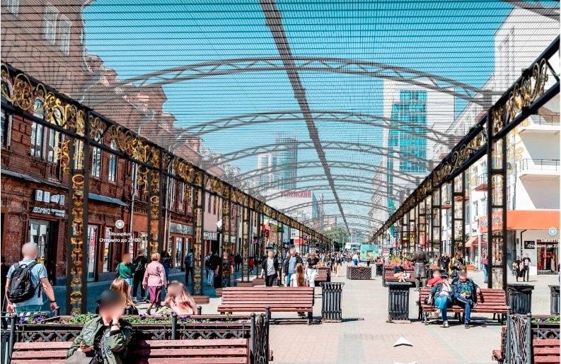 Уральский Арбат накроют медиаэкраном - Фото 1