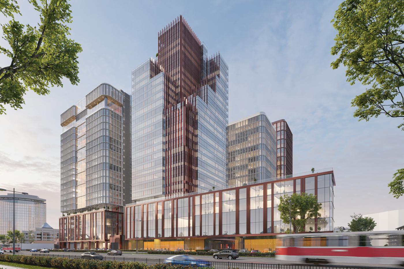 В «Екатеринбург-Сити» начинают возводить 23-этажный бизнес-центр с рестораном и офисами, где есть террасы и зимний сад - Фото 1