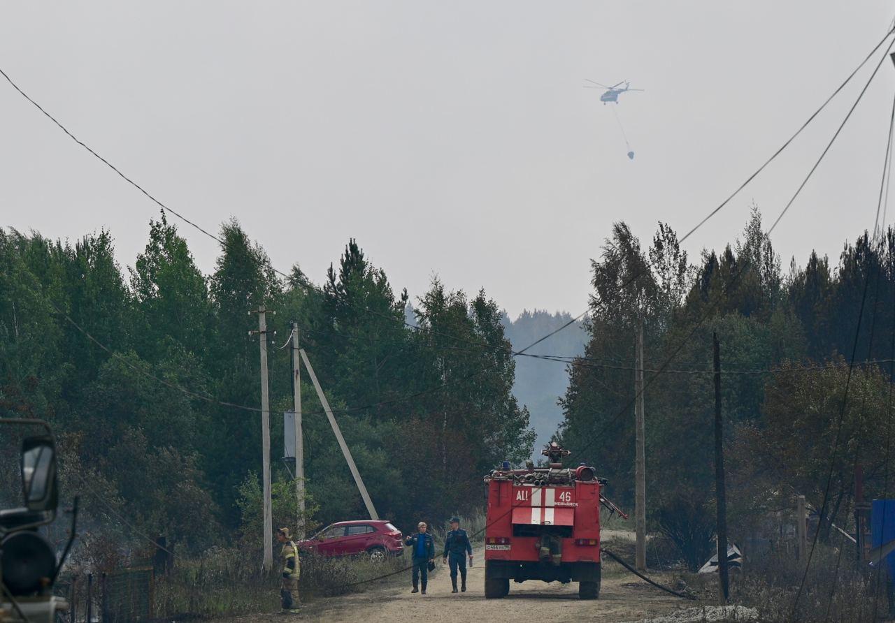 Пожар в Шайдурихе полностью потушен - Фото 1