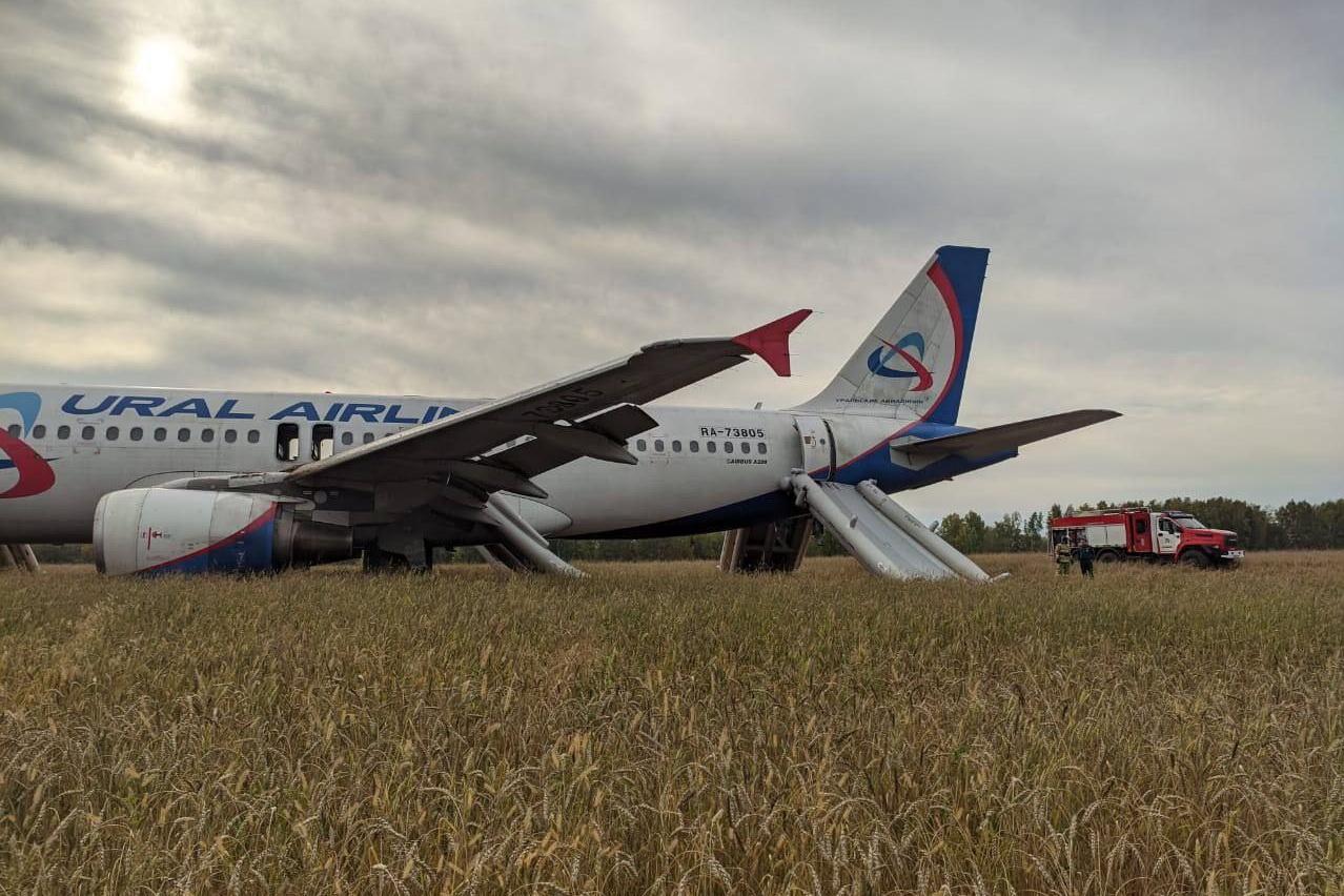 Медики осмотрели пассажиров севшего в поле «Боинга» - Фото 1