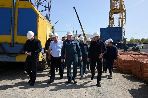 Строители скоро начнут монтировать крыши у первых новостроек Сосьвы - Фото 1