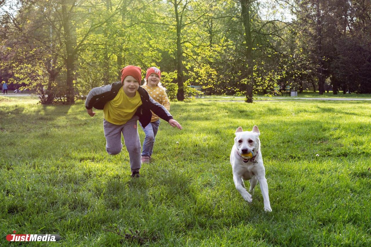 Артем и Полина, воспитанники детского сада: «Осень красивая, когда падают листочки». В Екатеринбурге + 16 градусов - Фото 1
