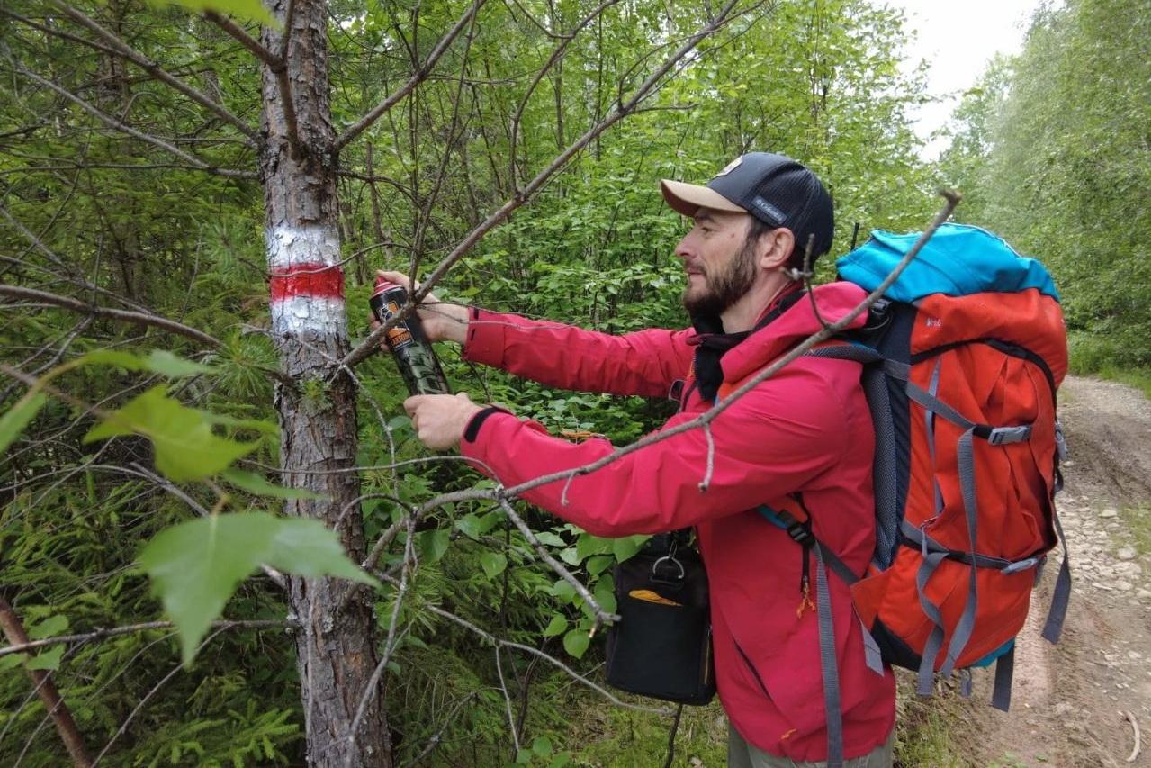 Активисты промаркировали весь маршрут Большой уральской тропы на Среднем Урале - Фото 1