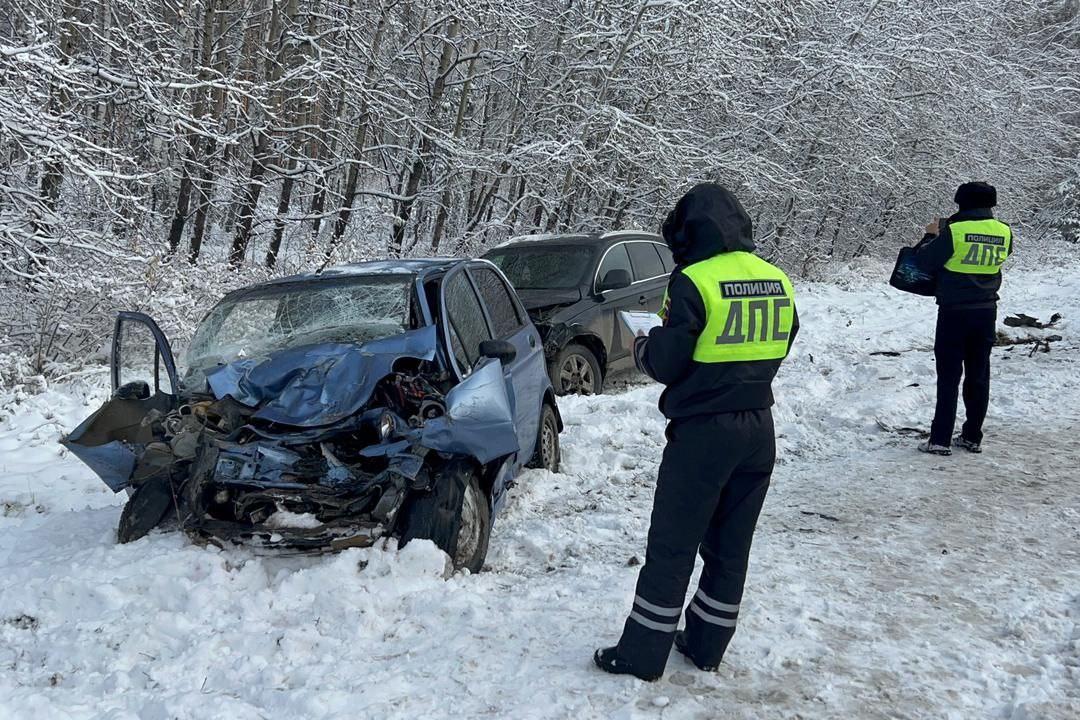 На Тюменском тракте в ДТП погибла девушка за рулем Daewoo Matiz - Фото 1