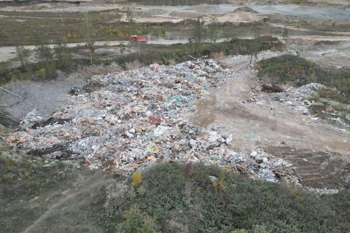 Свердловское РЭО начало борьбу с незаконной свалкой на Северо-Шабровском карьере - Фото 1