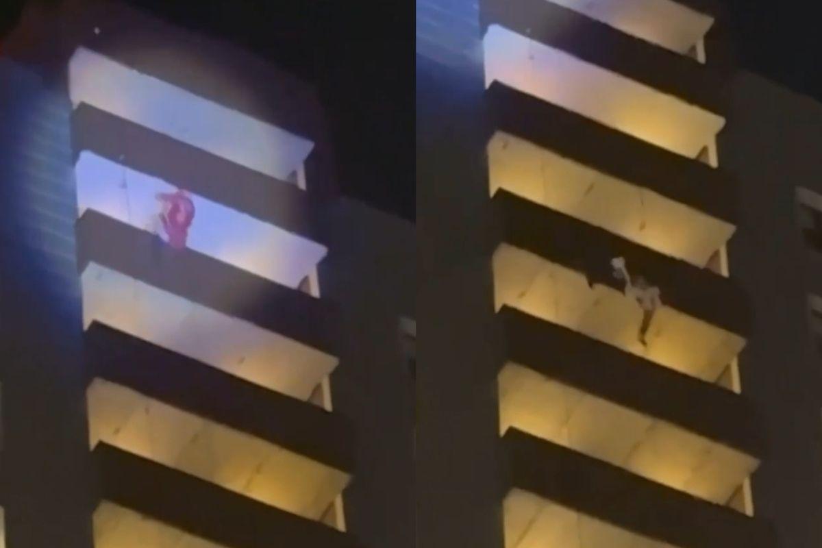 В Челябинске Дед Мороз сорвался с 24-го этажа и разбился насмерть - Фото 1