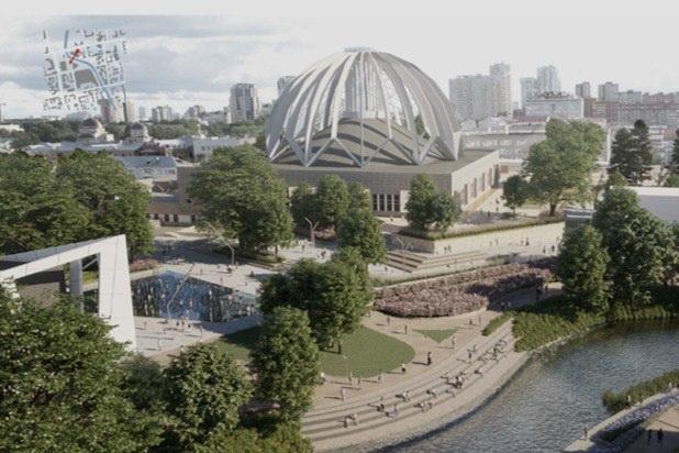 Благоустройство набережной Исети в районе цирка закончится в 2025 году - Фото 1