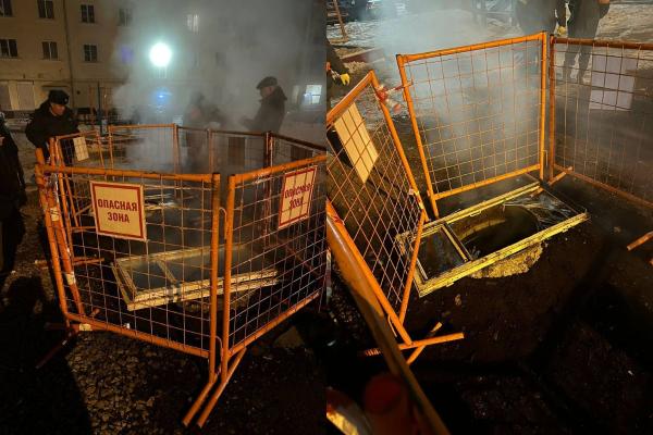 В Екатеринбурге подросток упал в люк с горячей водой и попал в реанимацию - Фото 1
