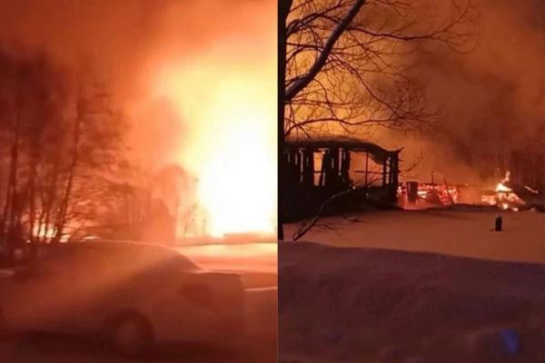 Причиной мощного пожара на газопроводе в Пермском крае стала подвижка грунта - Фото 1