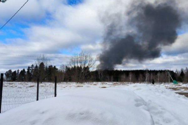 В Ивановской области потерпел крушение военный Ил-76 - Фото 1
