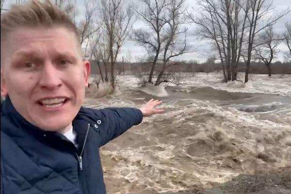 В Орске произошел еще один прорыв дамбы – возле поселка Лесоторговый 