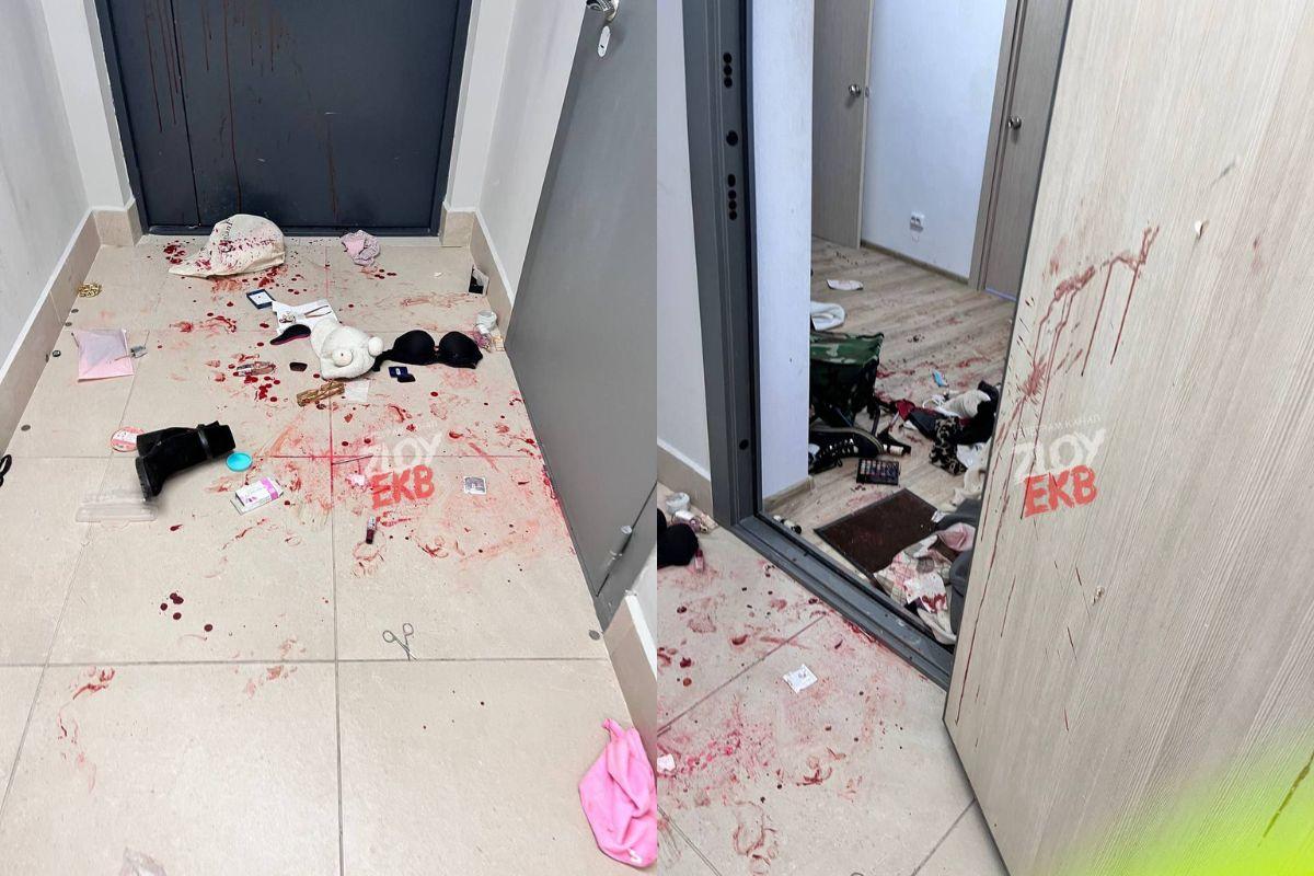 В Екатеринбурге подъезд жилого дома оказался залит кровью из-за ссоры сожителей - Фото 1