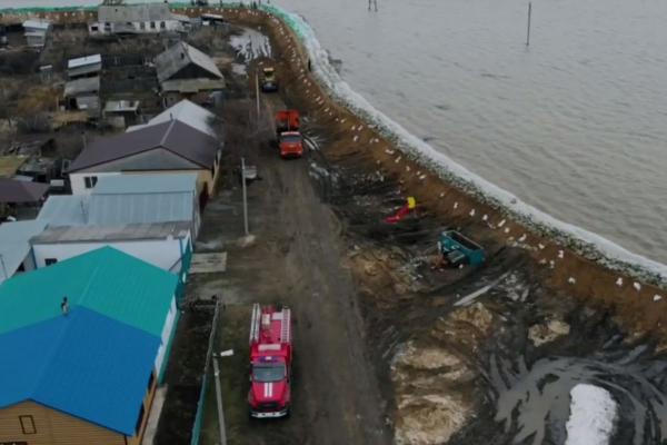 Уровень воды в реке Ишим под Тюменью за четыре часа вырос на 60 см