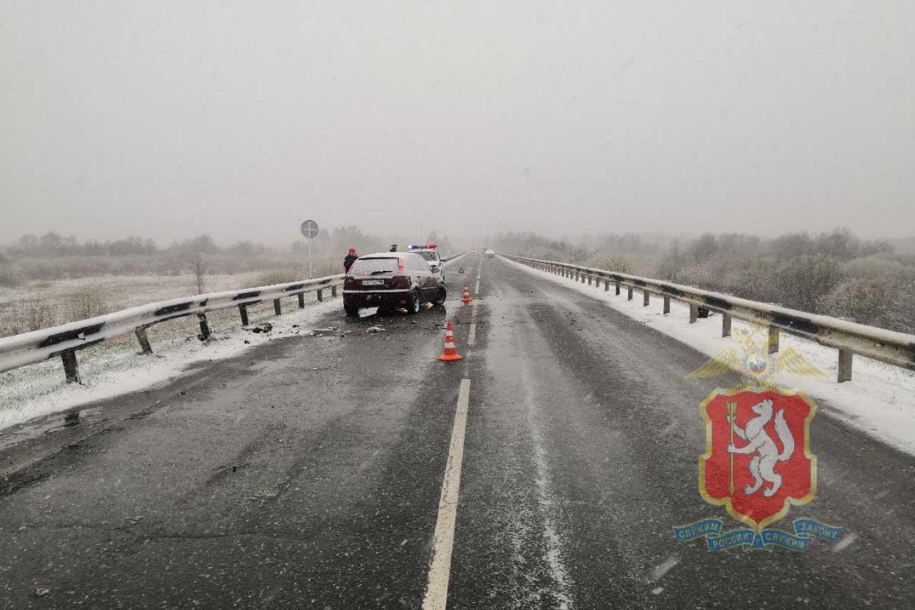 В Свердловской области автоледи на «Форде» сбила лису и влетела в ограждение - Фото 1