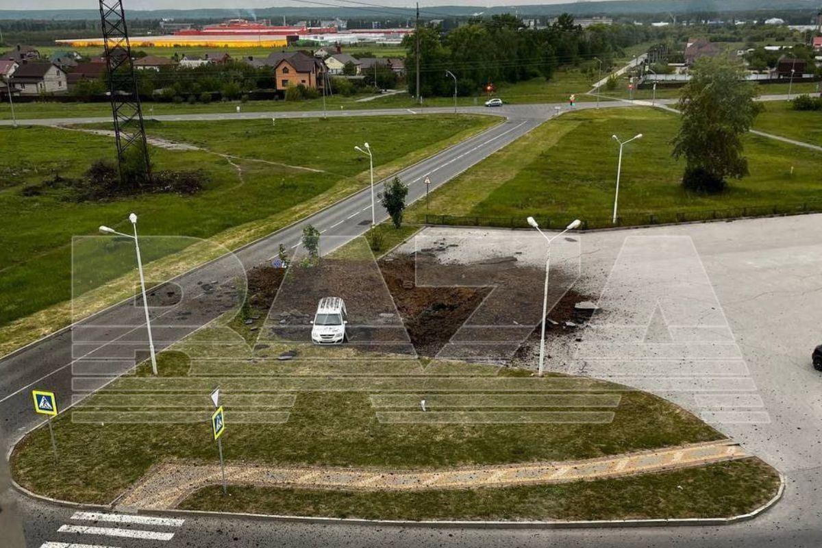 В поселке Белгородской области упала 500-килограммовая авиабомба - Фото 1