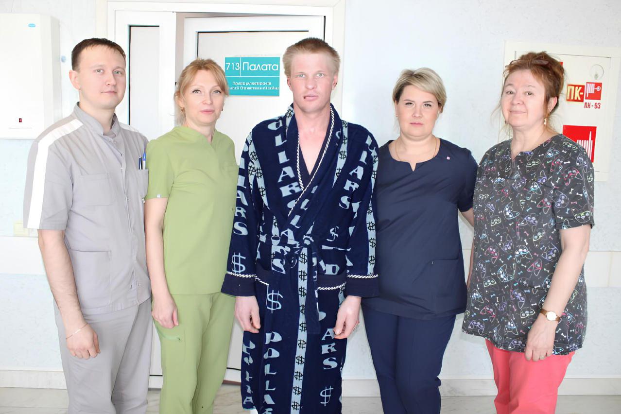 Врачи ГКБ №40 спасли 35-летнего мужчину, получившего 55% ожогов поверхности тела - Фото 1