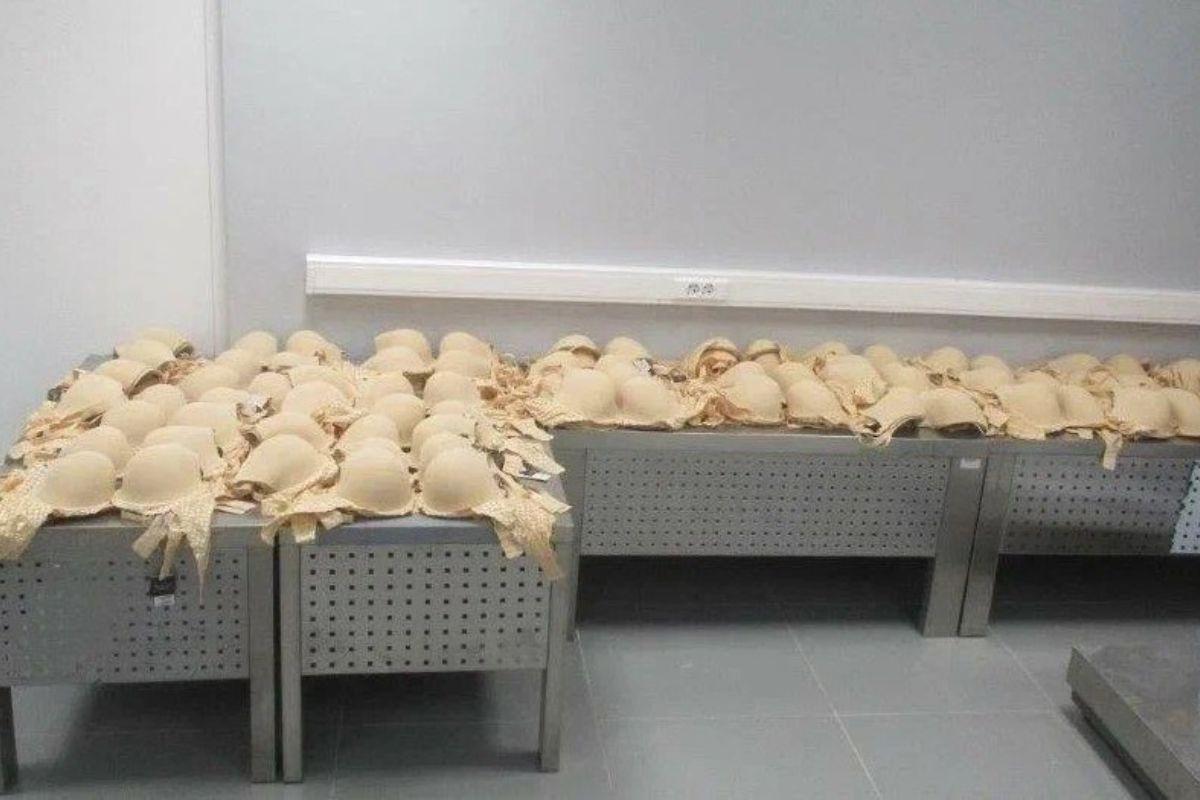 Китаец пытался нелегально вывезти из Екатеринбурга 120 бюстгальтеров - Фото 1