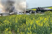 Самолет ВВС России потерпел крушение в Ставропольском крае