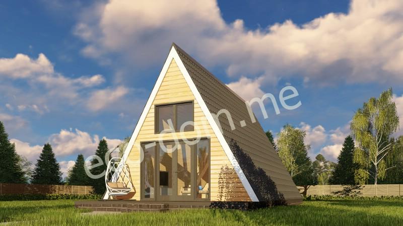 Строительство домов-шалашей и домов из клееного бруса - Фото 1