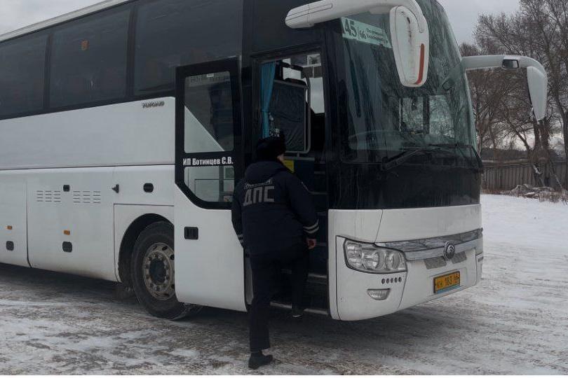 Инспекторы ГИБДД остановили пьяного водителя автобуса в Полевском - Фото 1