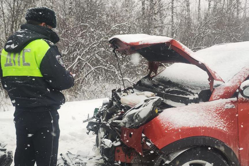 В Свердловской области в лобовом столкновении иномарок пострадали пять человек - Фото 1