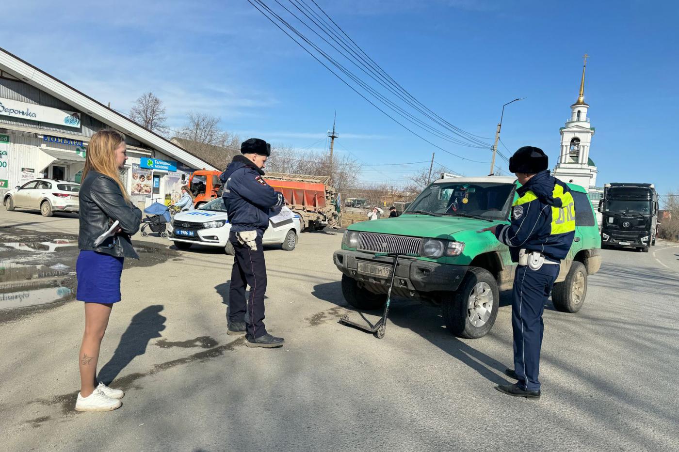 В Арамиле автоледи на «Мицубиси» сбила семилетнего мальчика на самокате - Фото 1