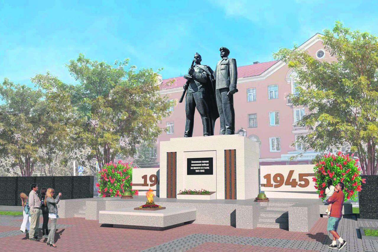 В Ревде изготовили новый памятник «Землякам-героям» в парке «Победы» - Фото 1