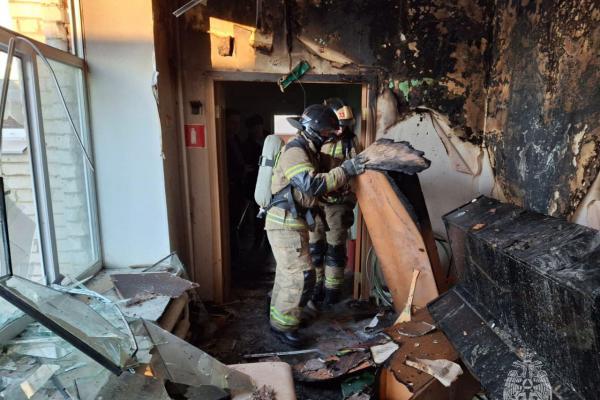 В Нижней Салде горел социально-реабилитационный центр для несовершеннолетних - Фото 1