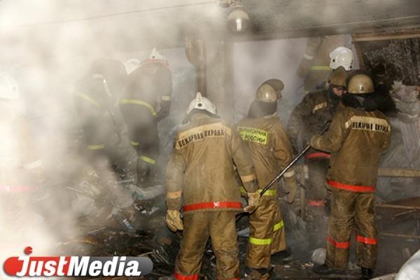 В пожаре под Екатеринбургом погиб один человек - Фото 1
