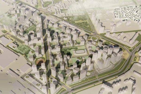 На месте цеха Уралмашзавода появятся три микрорайона с бизнес-центром, парком и ФОКами - Фото 1