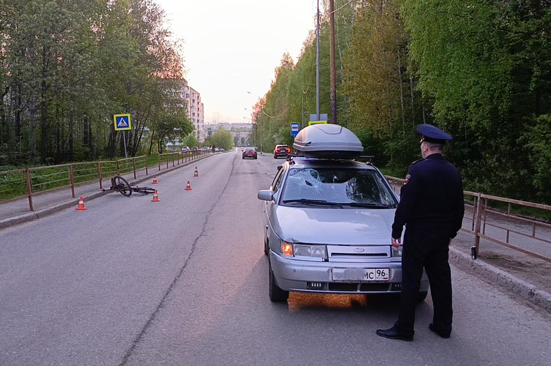 В Нижнем Тагиле водитель ВАЗа сбил на «зебре» 16-велосипедиста - Фото 1