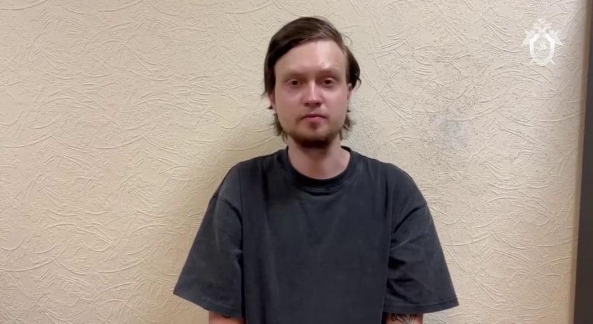 Следственный комитет опубликовал кадры допроса свердловчанина, осужденного за поджог военкомата - Фото 1