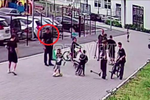 В Верхней Пышме мужчина пристал к компании детей и ударил одного из них - Фото 1