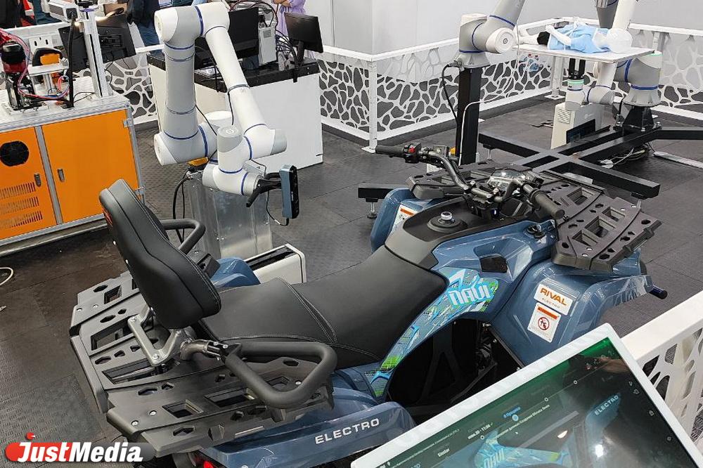 На ИННОПРОМе показали единственный на Урале электрический квадроцикл - Фото 1