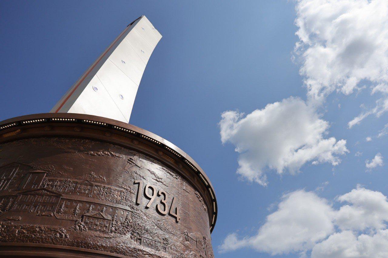 В Верхней Пышме открыли стелу в честь 170-летия города - Фото 1