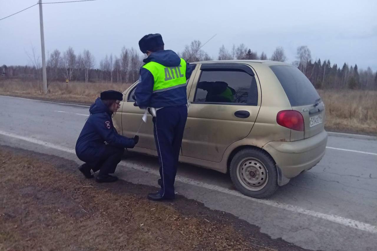 В Свердловской области водитель Daewoo Matiz насмерть сбил велосипедиста - Фото 1