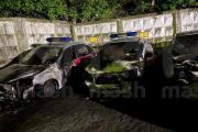 В Калуге мама трехмесячного ребенка сожгла пять машин Росгвардии